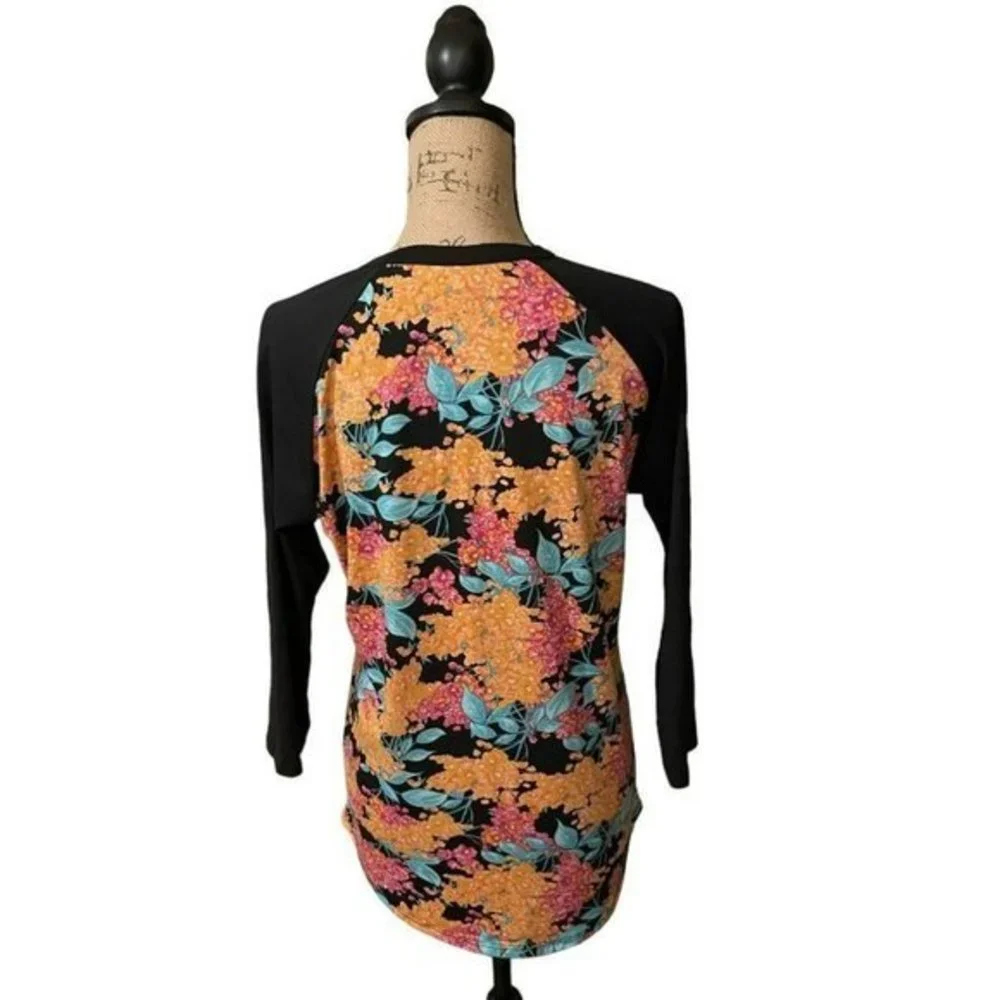 LuLaRoe Randy Floral Tee - Picture 4 of 6